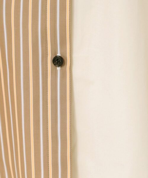CORDIER / コルディア シャツ・ブラウス | 【M～3Lサイズ】ブレンドストライプ オーバーシャツ | 詳細20