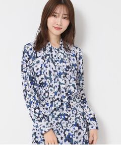 CORDIER / コルディア シャツ・ブラウス | 【M～3Lサイズ／セットアップ】ソニアフラワープリントブラウス