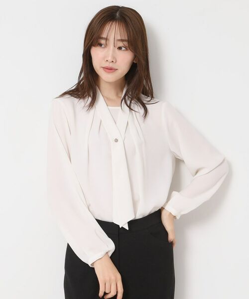 CORDIER / コルディア シャツ・ブラウス | 【M～3Lサイズ／セットアップ】ソニアフラワープリントブラウス | 詳細10