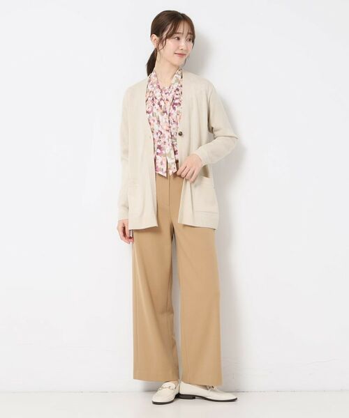 CORDIER / コルディア シャツ・ブラウス | 【M～3Lサイズ／セットアップ】ソニアフラワープリントブラウス | 詳細20