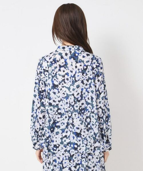 CORDIER / コルディア シャツ・ブラウス | 【M～3Lサイズ／セットアップ】ソニアフラワープリントブラウス | 詳細3