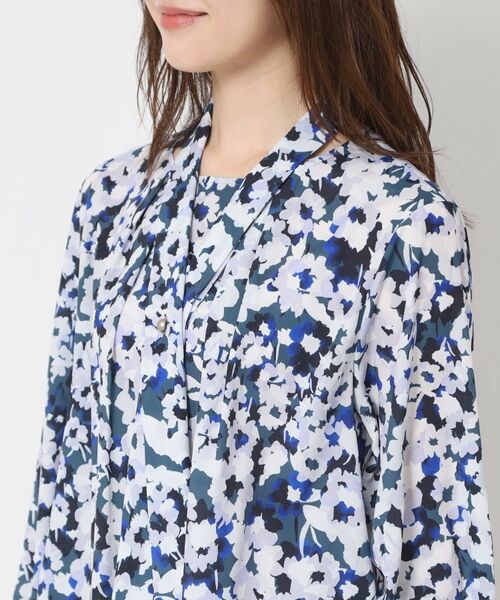 CORDIER / コルディア シャツ・ブラウス | 【M～3Lサイズ／セットアップ】ソニアフラワープリントブラウス | 詳細4