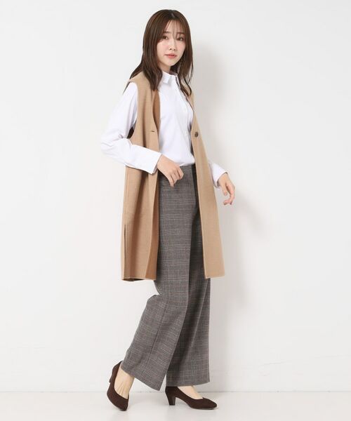 CORDIER / コルディア シャツ・ブラウス | 【M~4Lサイズ】ストレッチブロード美シルエットシャツ | 詳細17