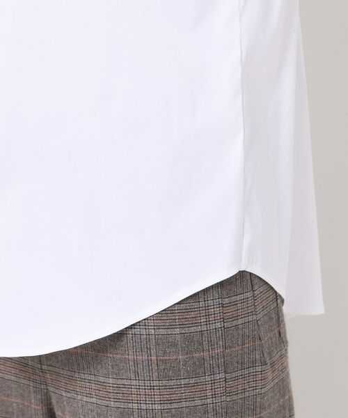 CORDIER / コルディア シャツ・ブラウス | 【M~4Lサイズ】ストレッチブロード美シルエットシャツ | 詳細6
