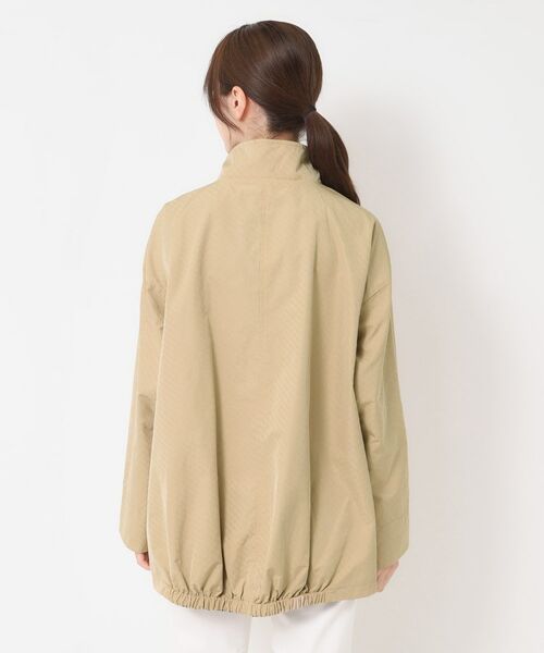 CORDIER / コルディア レザーブルゾン・ジャケット | 【リバーシブル／フード取り外し可／M～3Lサイズ】タフタ＆ジャカードバイカラーコート | 詳細13