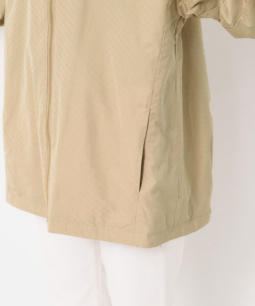 CORDIER / コルディア レザーブルゾン・ジャケット | 【リバーシブル／フード取り外し可／M～3Lサイズ】タフタ＆ジャカードバイカラーコート | 詳細17