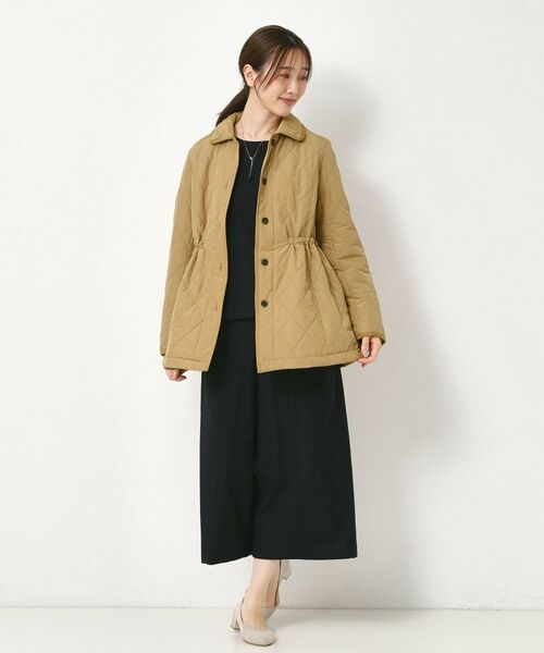 CORDIER / コルディア ステンカラーコート | 【M～4Lサイズ】ダイヤキルティングライトコート | 詳細11