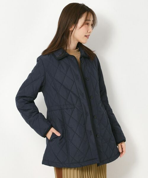 CORDIER / コルディア ステンカラーコート | 【M～4Lサイズ】ダイヤキルティングライトコート | 詳細14