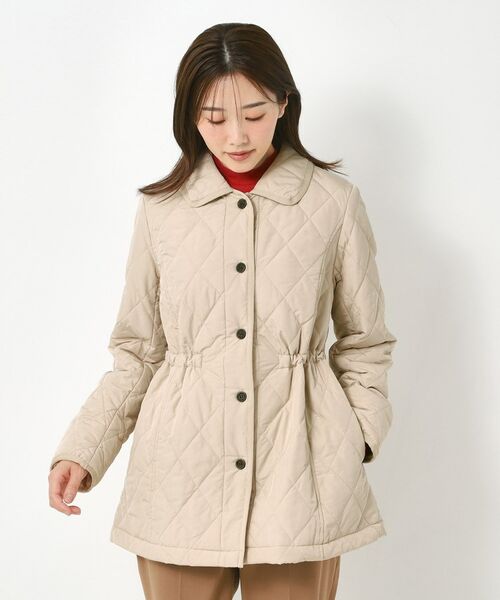 CORDIER / コルディア ステンカラーコート | 【M～4Lサイズ】ダイヤキルティングライトコート | 詳細18