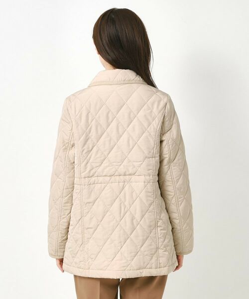 CORDIER / コルディア ステンカラーコート | 【M～4Lサイズ】ダイヤキルティングライトコート | 詳細3