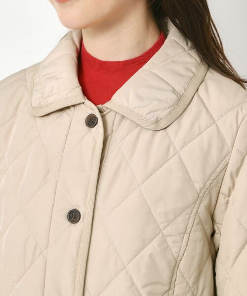 CORDIER / コルディア ステンカラーコート | 【M～4Lサイズ】ダイヤキルティングライトコート | 詳細4
