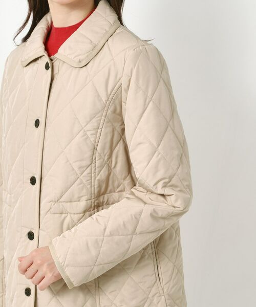 CORDIER / コルディア ステンカラーコート | 【M～4Lサイズ】ダイヤキルティングライトコート | 詳細5