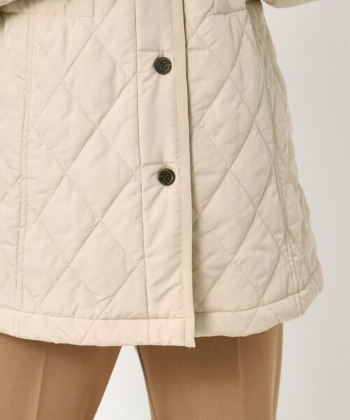 CORDIER / コルディア ステンカラーコート | 【M～4Lサイズ】ダイヤキルティングライトコート | 詳細7