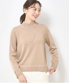 CORDIER / コルディア ニット・セーター | 【M～3Lサイズ／アンサンブル／洗える】エターナルニットプルオーバー