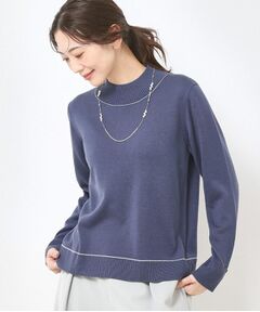 CORDIER / コルディア ニット・セーター | 【M～3Lサイズ／アンサンブル／洗える】エターナルニットプルオーバー