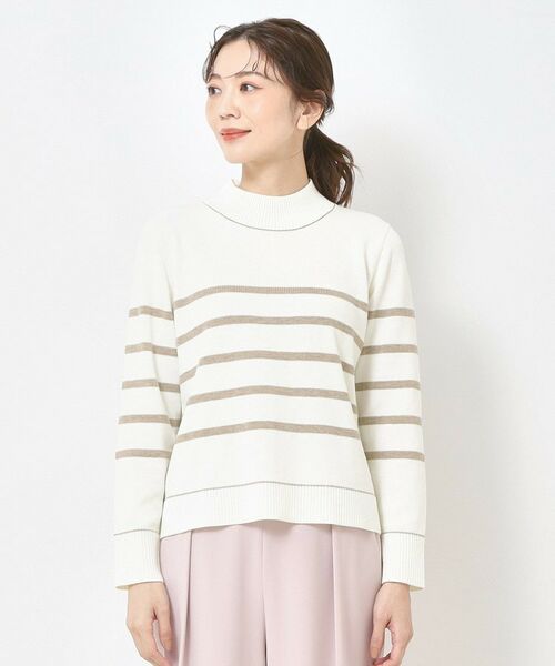 CORDIER / コルディア ニット・セーター | 【M～3Lサイズ／アンサンブル／洗える】エターナルニットプルオーバー | 詳細1