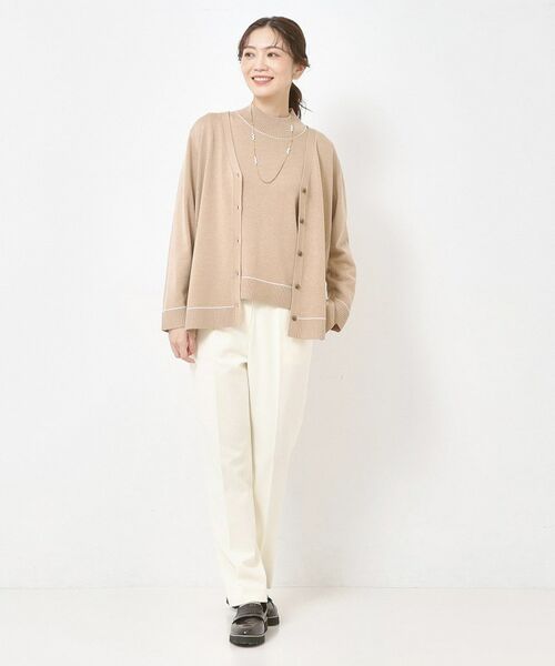 CORDIER / コルディア ニット・セーター | 【M～3Lサイズ／アンサンブル／洗える】エターナルニットプルオーバー | 詳細13