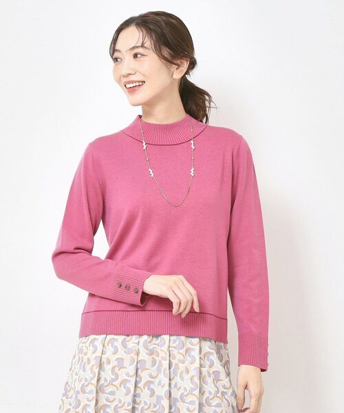 CORDIER / コルディア ニット・セーター | 【M～3Lサイズ／アンサンブル／洗える】エターナルニットプルオーバー | 詳細15