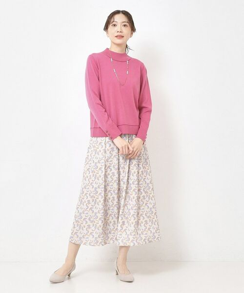 CORDIER / コルディア ニット・セーター | 【M～3Lサイズ／アンサンブル／洗える】エターナルニットプルオーバー | 詳細16