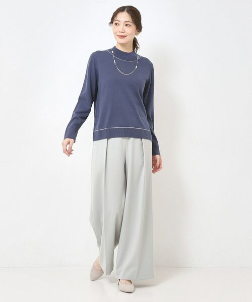 CORDIER / コルディア ニット・セーター | 【M～3Lサイズ／アンサンブル／洗える】エターナルニットプルオーバー | 詳細21