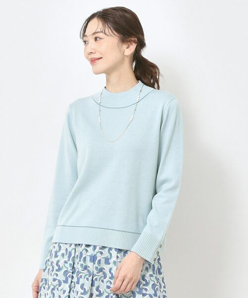 CORDIER / コルディア ニット・セーター | 【M～3Lサイズ／アンサンブル／洗える】エターナルニットプルオーバー | 詳細7