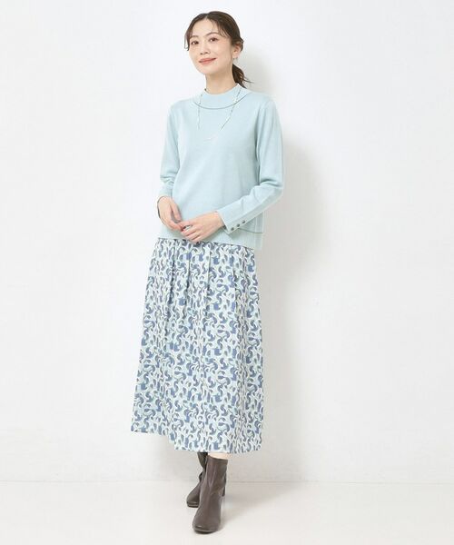 CORDIER / コルディア ニット・セーター | 【M～3Lサイズ／アンサンブル／洗える】エターナルニットプルオーバー | 詳細8