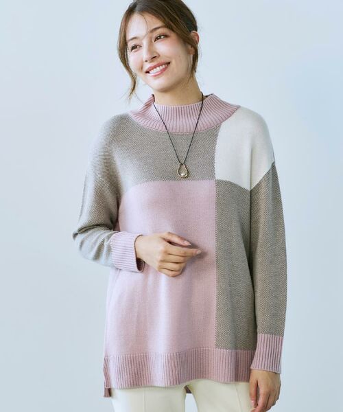 CORDIER / コルディア ニット・セーター | 【M～4Lサイズ】セレナ プルオーバーニット | 詳細20