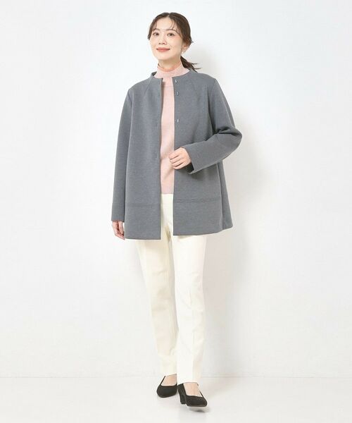 CORDIER / コルディア ニット・セーター | 配色衿ハイネックプルオーバーニット | 詳細19