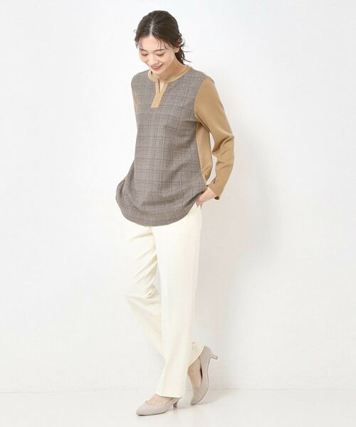 CORDIER / コルディア チュニック | 【M~4Lサイズ/2WAYストレッチ/洗える】クレール チュニック | 詳細13