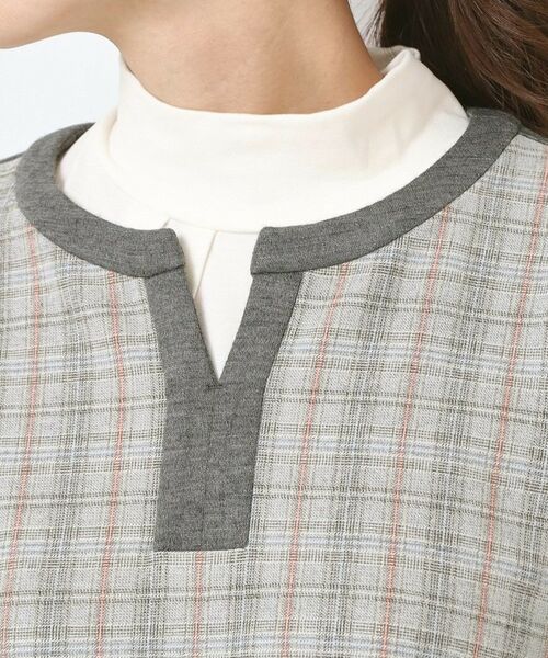 CORDIER / コルディア チュニック | 【M~4Lサイズ/2WAYストレッチ/洗える】クレール チュニック | 詳細4