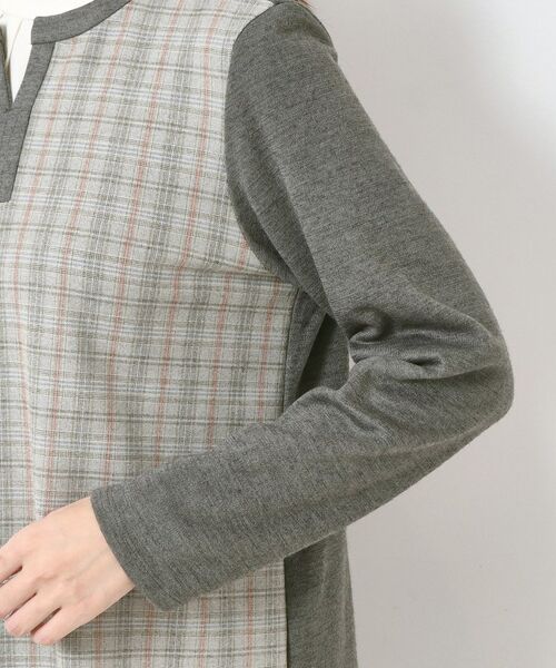 CORDIER / コルディア チュニック | 【M~4Lサイズ/2WAYストレッチ/洗える】クレール チュニック | 詳細5