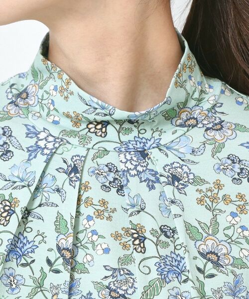 CORDIER / コルディア カットソー | 【M～4Lサイズ】プレミアジャージ プリントハイネックプルオーバー | 詳細4