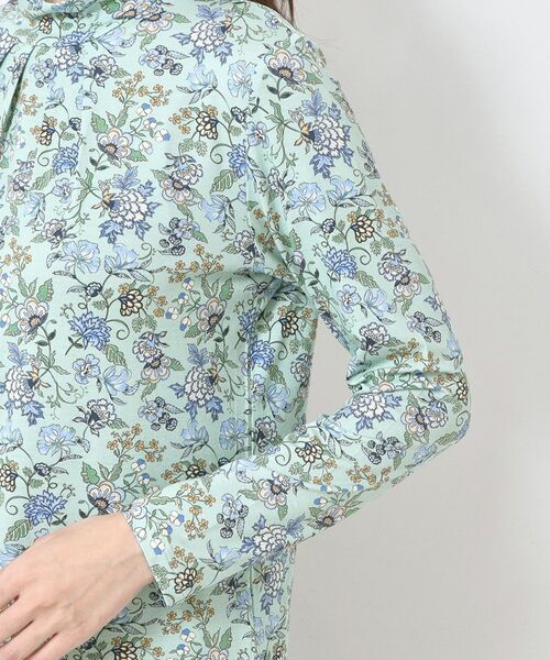 CORDIER / コルディア カットソー | 【M～4Lサイズ】プレミアジャージ プリントハイネックプルオーバー | 詳細5