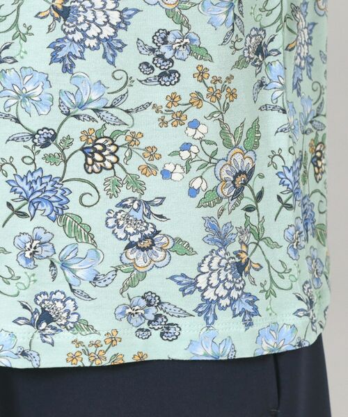 CORDIER / コルディア カットソー | 【M～4Lサイズ】プレミアジャージ プリントハイネックプルオーバー | 詳細6