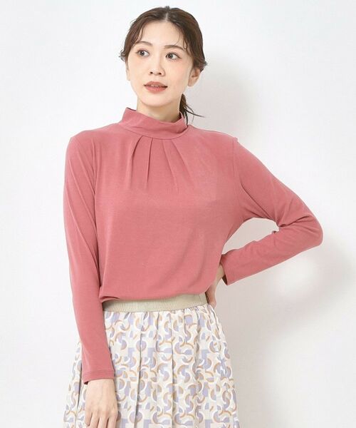 CORDIER / コルディア カットソー | 【M～4Lサイズ】プレミアジャージハイネックプルオーバー | 詳細11