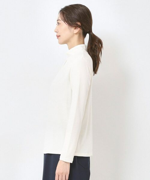 CORDIER / コルディア カットソー | 【M～4Lサイズ】プレミアジャージハイネックプルオーバー | 詳細2