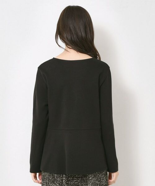 CORDIER / コルディア カットソー | 【M~4Lサイズ/セットアップ/洗える】セナプリントジャージプルオーバー | 詳細3