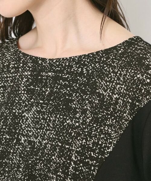 CORDIER / コルディア カットソー | 【M~4Lサイズ/セットアップ/洗える】セナプリントジャージプルオーバー | 詳細4