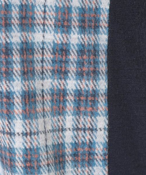 CORDIER / コルディア チュニック | 【M~4Lサイズ】ウインターチェックチュニックプルオーバー | 詳細14