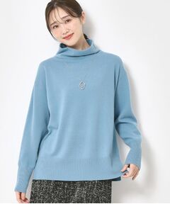 CORDIER / コルディア ニット・セーター | 【M～4Lサイズ】スーパーメリノマルチボーダープルオーバーニット