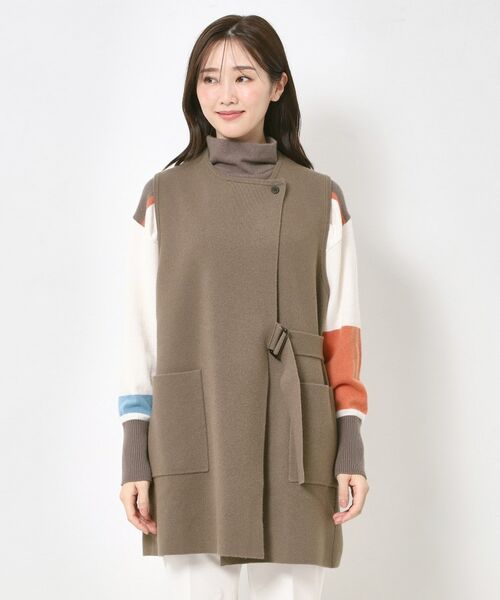 CORDIER / コルディア ベスト | スーパーメリノニットベスト | 詳細1