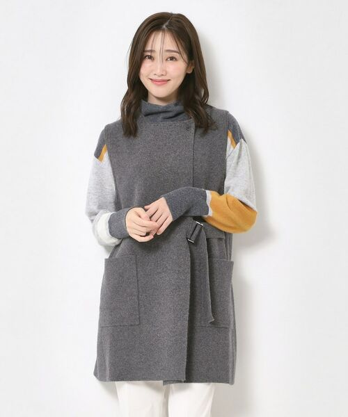 CORDIER / コルディア ベスト | スーパーメリノニットベスト | 詳細10