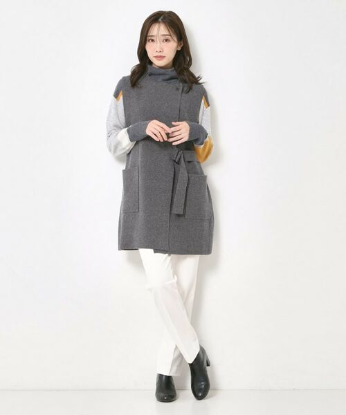 CORDIER / コルディア ベスト | スーパーメリノニットベスト | 詳細11