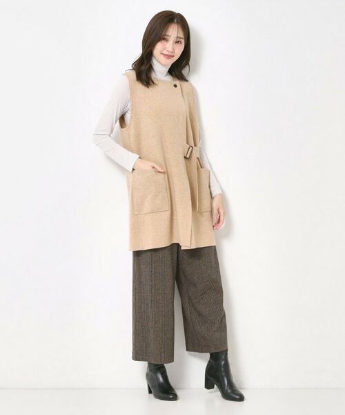 CORDIER / コルディア ベスト | スーパーメリノニットベスト | 詳細16