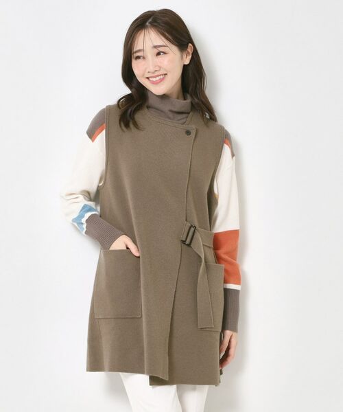 CORDIER / コルディア ベスト | スーパーメリノニットベスト | 詳細18