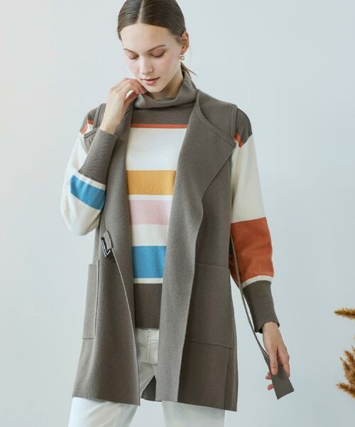 CORDIER / コルディア ベスト | スーパーメリノニットベスト | 詳細22