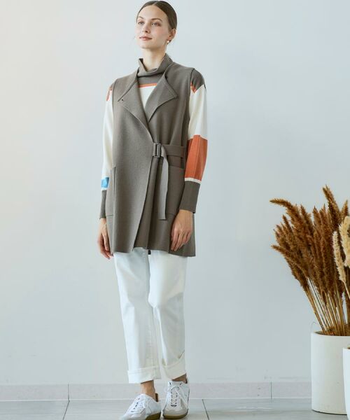 CORDIER / コルディア ベスト | スーパーメリノニットベスト | 詳細24