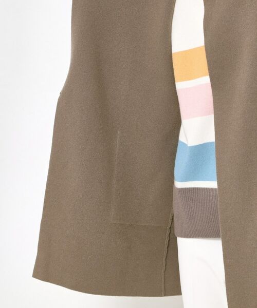 CORDIER / コルディア ベスト | スーパーメリノニットベスト | 詳細9