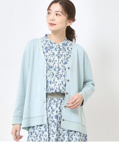 CORDIER / コルディア カーディガン・ボレロ | 【M～3Lサイズ／アンサンブル／洗える】エターナルニットVネックカーディガン