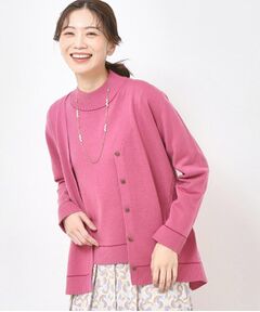 CORDIER / コルディア カーディガン・ボレロ | 【M～3Lサイズ／アンサンブル／洗える】エターナルニットVネックカーディガン